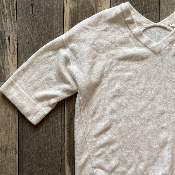 LOFT Lounge Double V Cozy Cloud Sweater - Picture 3 of 9